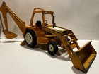 Vintage Ertl 1 16 International Harvester  472 Backhoe Loader Tractor Adjustable
