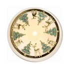 Yankee Candle Illuma Lid  Antlers   Holiday Lights Christmas      free Same Day Ship