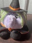 Puffkins Plush Witch Esmeralda Green Hair Purple Halloween Swibco With Tag