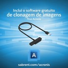 Sabrent Sata To Usb Cable - 3 0 2 5    I ii iii Hard Drive Black 