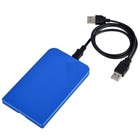 2 5  Inch Blue Sata Usb 2 0 Hard Drive Hdd Enclosure External Laptop Disk Case
