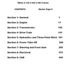 White 2-135 2-155 2-180 Field Boss Tractor Service Manual Repair Shop Technical