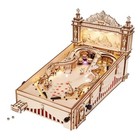 3d Puzzle Rokr Pinball Machine Wooden  Amusing Table Game With Led Musicfor Gift