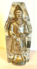 Antique Vintage Santa Chocolate Mold   Heris  Germany  10 1 4  Tall   Rare 