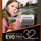 Samsung Evo Select 32gb Class 10 Micro Sdhc Card With Adapter Mb-me32ga am New