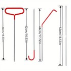 Car Door Tool Kit Auto Window Door Open Fixing Gripper Tools Long Reach Kit
