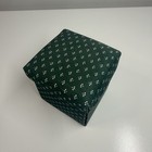 Vintage Singer Fold-out Green Fabric Sewing Kit Box