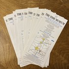 Time Museum Rockford Illinois Brochure Set Of Ten 10 Two Sided Closed Bygone