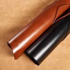 Vermont Black Leather Craft Cut By Artminds    2 Sq  Ft   sheb