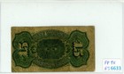 1863 15c Fifteen Cents Fractional Currency Fr 1267 With Fine Detail Tear  6633