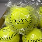 1 Dozen Onyx Energy Plus  44 375 Slowpitch Softballs     12    Brand New In Box