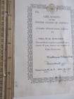 1955 Girl Scouts Of America Certificate - Girl Scouting 