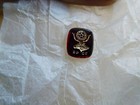 Bpoe   Elks - Stone W  Logo - 16x14mm Ruby Color Stone  Gold Logo Jewelry Insert