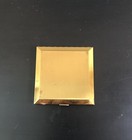 Possibly Rare Vintage Volupte Gold W  Stones Mirror And Powder Compact