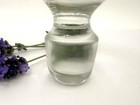 Large Heavy Clear Glass Bottle Decanter Stopper  4 5  Tall Smooth Finish