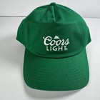 Coors Light Hat Cap Snap Back Shamrock St Patricks Day Embroidered Mens Beer