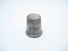 Antique Sterling Silver Sewing Thimble Size 9