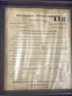 Super Early 1905  Westinghouse Electric Antique Portable Ammeter Style 35120