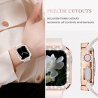 For Apple Watch Series 10 9 8 7 6 5 4 3diamond Bling Case Iwatch 41 45mm Cover