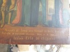Antique 19thc Russian Orthodox Convention Of Angels Painted   Gilded Wood Icon