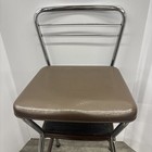 Vintage Mid Century Cosco Flip Up Seat Step Stool Good General Condition