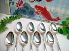 8    International  Wm  Rogers   Exquisite    Silverplate  Teaspoons    1940