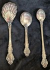 3 Piece Reed And Barton Sterling Silver  Serving Spoons 