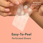 Rael Hydrocolloid Pimple Patches  Acne Patch Invisible Spot Cover  96 Count 