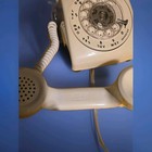 Vintage Itt Model 500 Rotary Dial Vintage Home Telephone Cream Corded