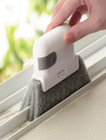 1 Pc Detachable Plastic Window Groove   Gap Cleaning Brush For Home Use