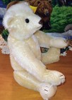 Steiff Teddy Bear Made In Western Germany 10  Tall Jointed Gold Button Tag