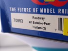  read  Athearn Ho Scale 70953 Roadway 40  Exterior Post Trailers  Train Layout
