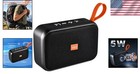 Portable Bluetooth Speaker With Deep Bass  Tf Card   Usb Support For Outdoors
