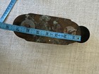 Antique Judaica Solid Brass Door Knocker   Striker  Ladies Hand Holding Ball