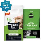 World s Best Cat Litter Comfort Care Unscented  8-pounds - Natural Ingredients  