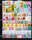Flowers On Stamps Lot Collection Worldwide