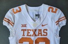 Nike Authentic Texas Longhorns Game Used Football Jersey 38 M White  23