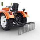 3 Point 60  Pine Straw Rake Landscape Rake For Cat0 Cat1 Tractor Attachment