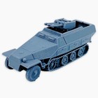 Sd kfz  251 21 Ausf  D  Fully Assembled Wwii German Aa Half-track Miniature