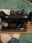 1955 Black Vintage Singer Model 99k Sewing Machine With Pedal