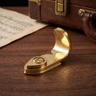 Ergonomic Brass Thumb Rest For Saxophone Alto Tenor With Durable Gold Finish