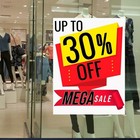 Up To 30  Off Mega Sale  Full Color Vertical Vinyl Display Banner With Grommets