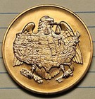 Vintage Bronze Us Mint Philadelphia Medallion Department Of The Treasury 1969