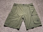 Boy Scouts Of America Cargo Shorts Mems Large Green Bsa Centennial Uniform Nwt