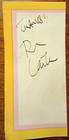 Jazz Bassist Ron Carter Autograph  Signed   Inscribed Note