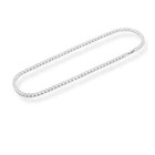 20ct Round Cut Lab Created 4mm Diamond Tennis Necklace 14k White Gold Plated 18 