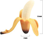 3 Pcs Squishy Banana Toys - Simulation Peeling Stress Relief Party Favors