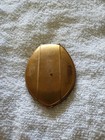 Vintage American Beauty By Elgin Gold Tone Mirrored Powder Compact Made In Usa