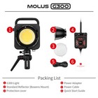 Zhiyun Molus G300 300w Led Video Cob Light Photography Lighting App 2700k-6500k