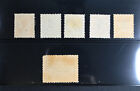 Dwi Danish West Indies Scott   32-35 Vf Used   36-37 Vf Og Hinged Stamps Cat  57